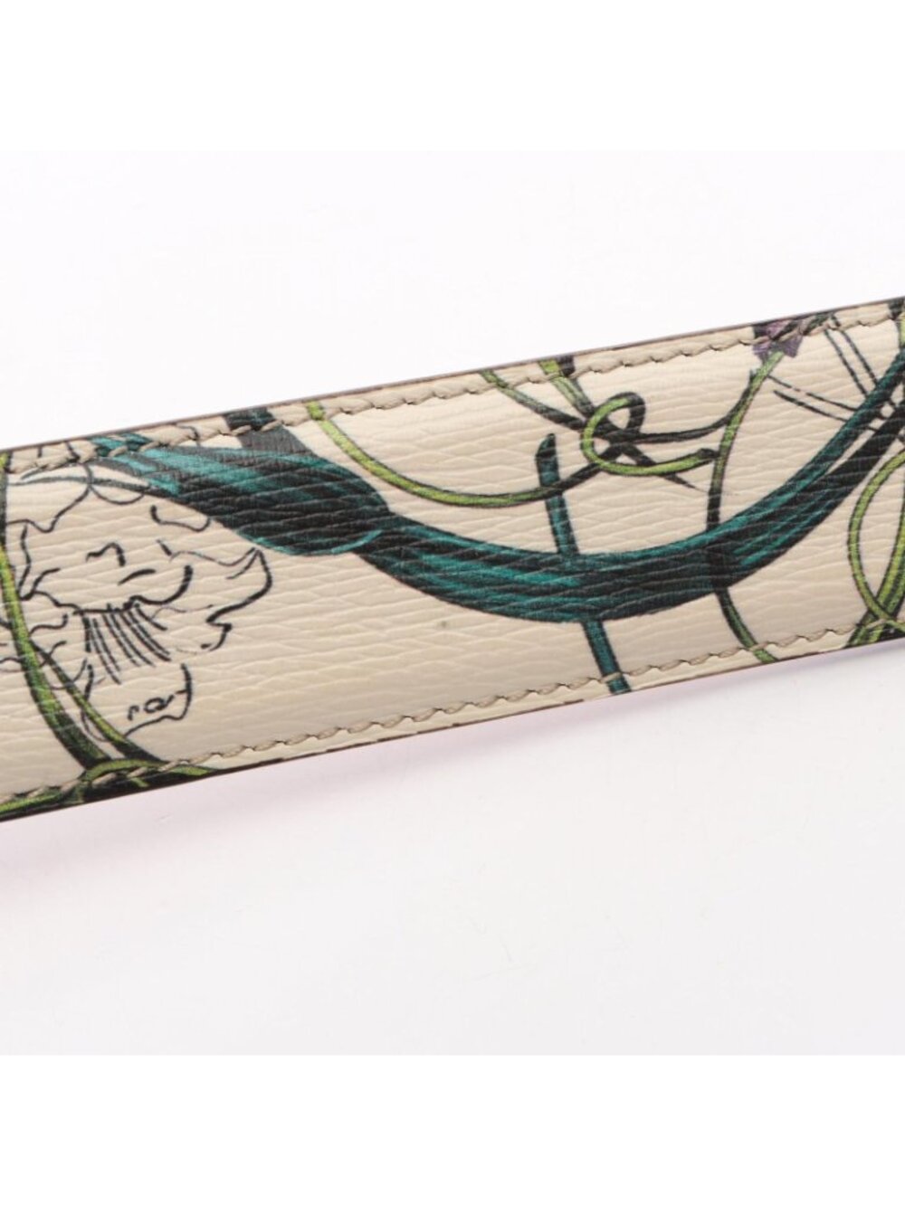 Gucci Belt Flora Leather - Picture 11 of 11